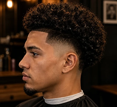 Professional taper fade