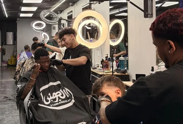 Barbers working at Prince BarberShop